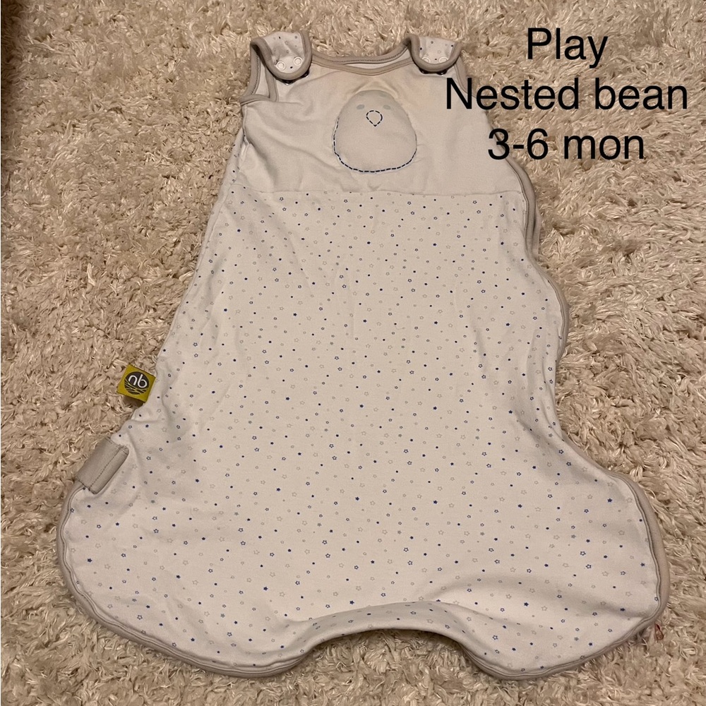 Nested Bean Sleep Sack, Play condition, 3-6 months